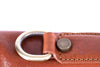 Aktentasche Leder Braun Beschlag Detailansicht | Duke's Brief