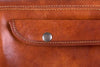 Umhängetasche Leder Braun Tasche Rückansicht | Titus' Brief Grande