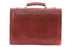 Aktentasche Braun Leder Hinteransicht | Soho Brief
