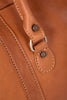 Reisetasche aus braunem Kalbsleder Detailansicht | Classic Duffle
